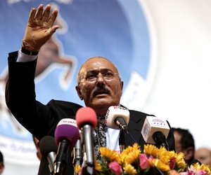 Former President Ali Abdullah Saleh